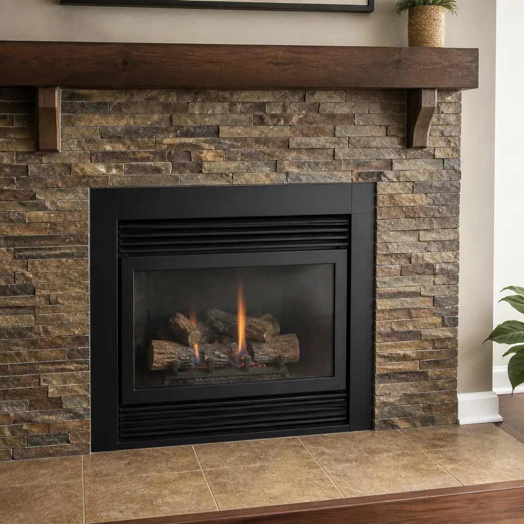 Gas fireplace service