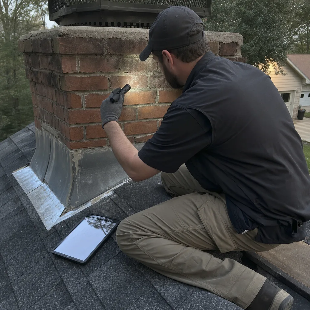 Heavy Creosote and Glaze Removal